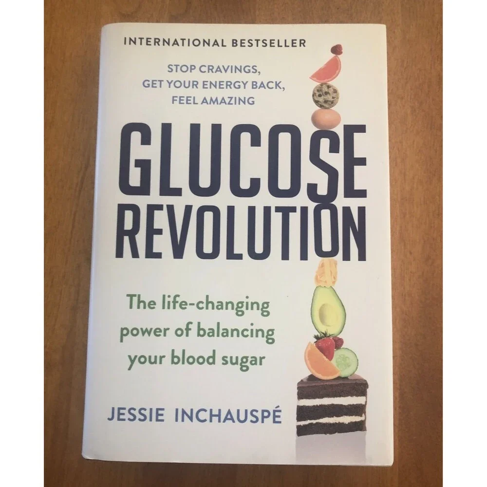 Glucose Goddess Method Book Lot by Jessie Inchauspe Revolution & Cookbook LN